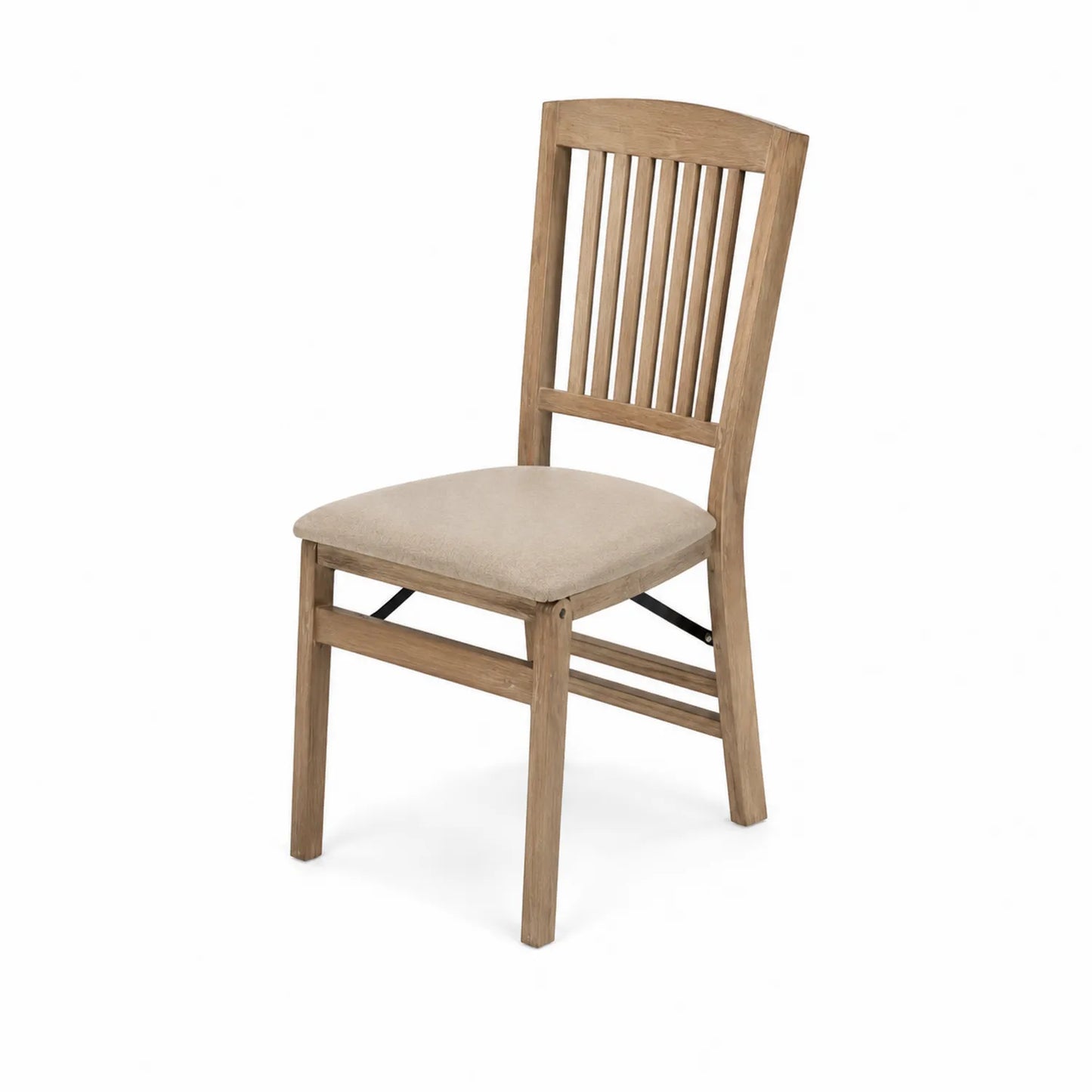 Esszimmerstuhl Eichenrahmen Beige Polster