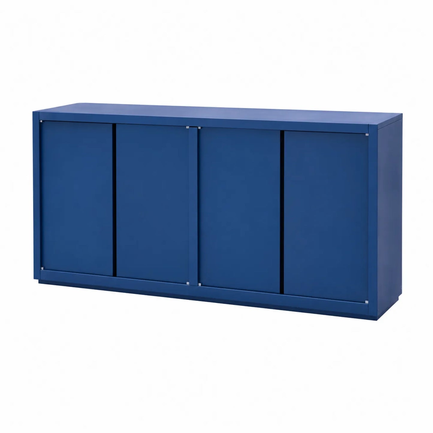 Metall-Sideboard Blau 120x40x80 cm